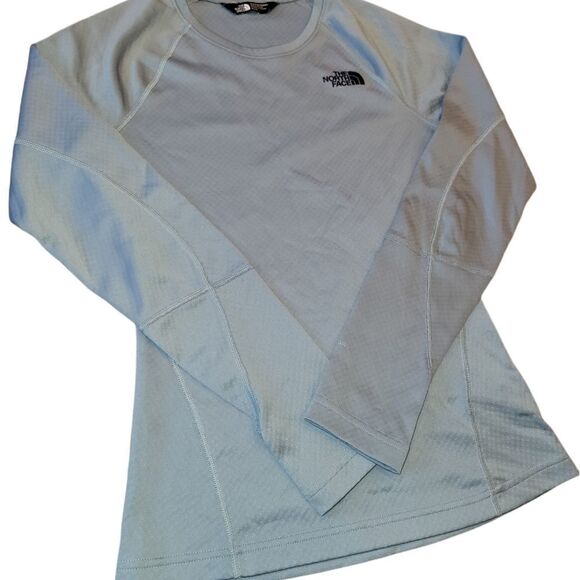 The North Face Hyperlayer Flashdry Longsleeve Silver-Grey XS - Picture 2 of 15